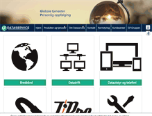 Tablet Screenshot of dataservice.net